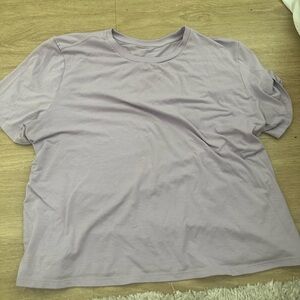 OUTDOOR VOICES PURPLE SHIRT